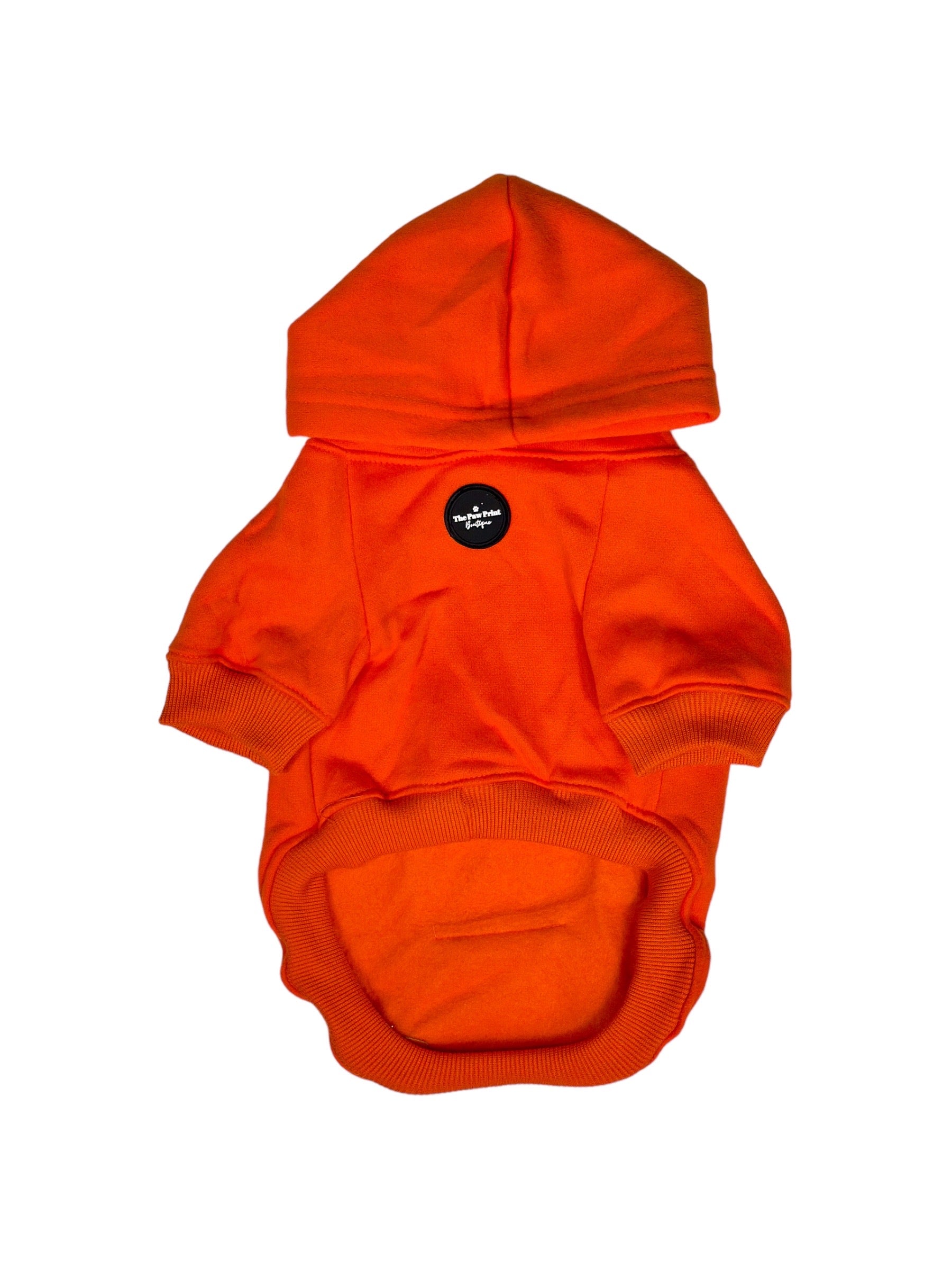 Orange shop dog hoodie