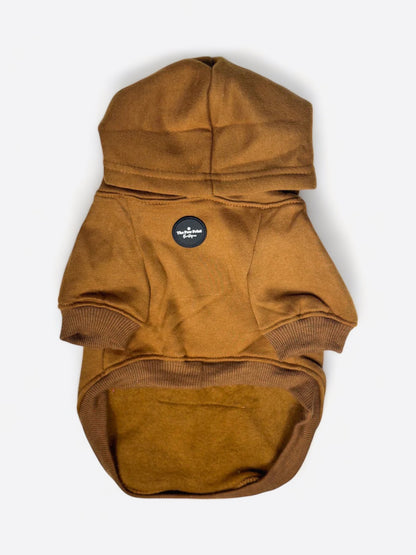 Dog Hoodie - Brown