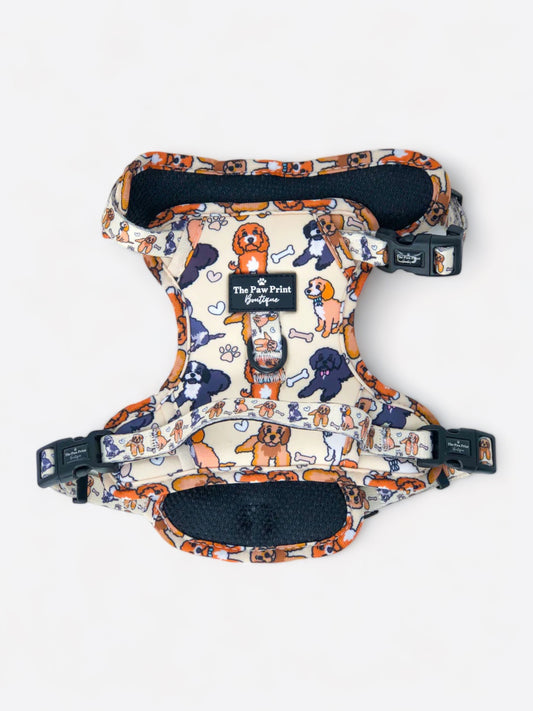 The Poodle/Doodle Adventure Paws Harness