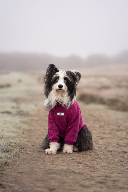 The Magenta Teddy Fleece