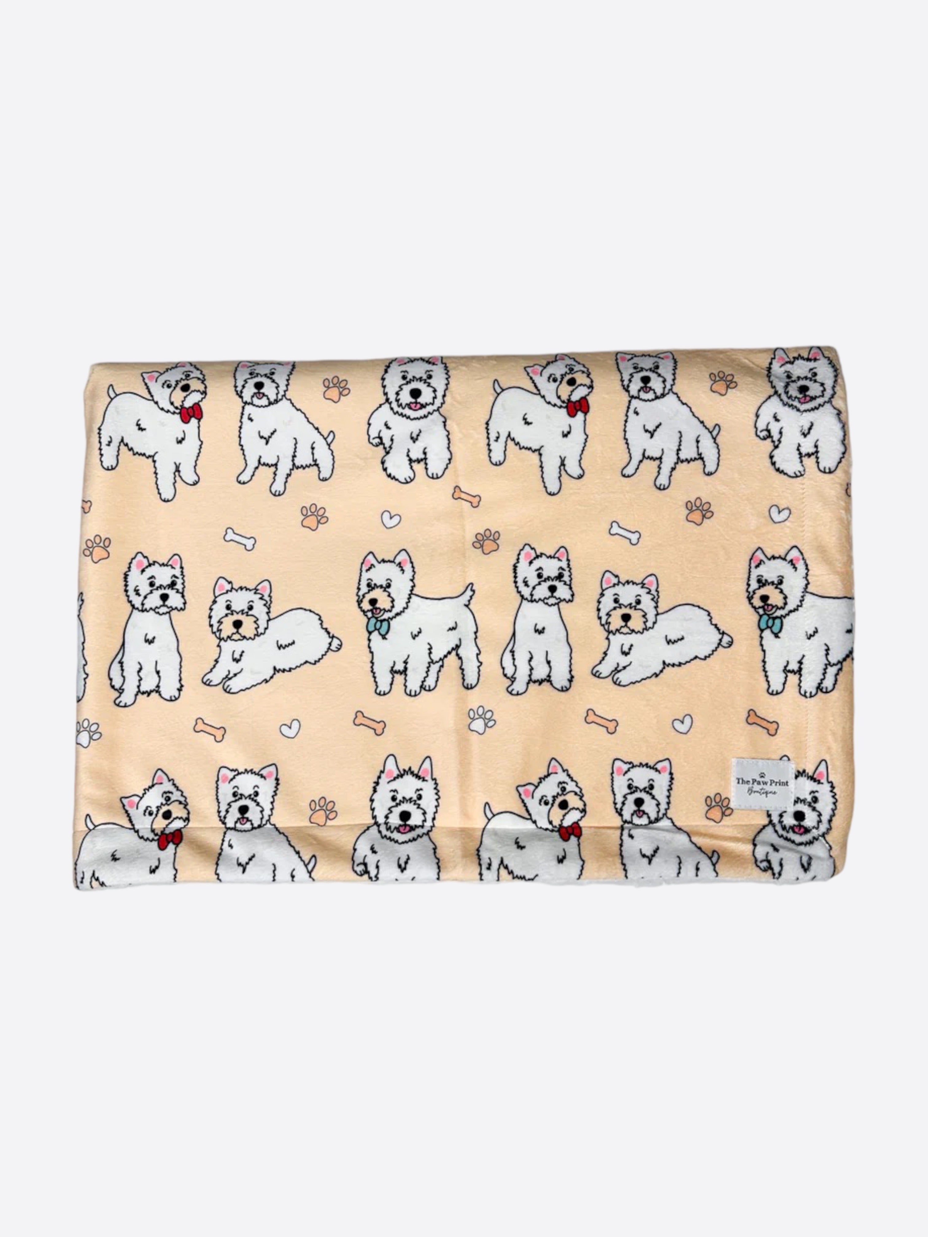 Westie dog blanket sale