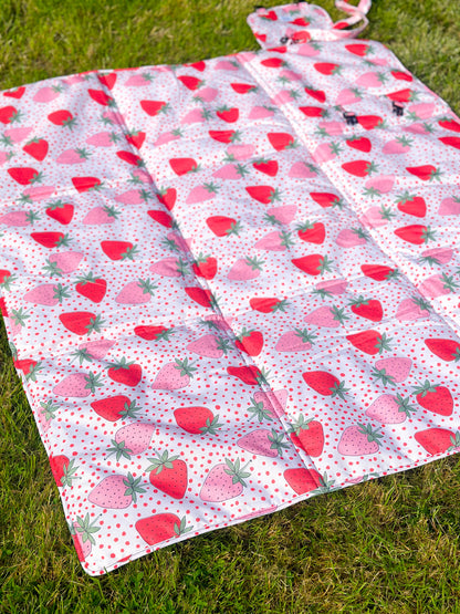 The Sweet Strawberries Picnic Mat