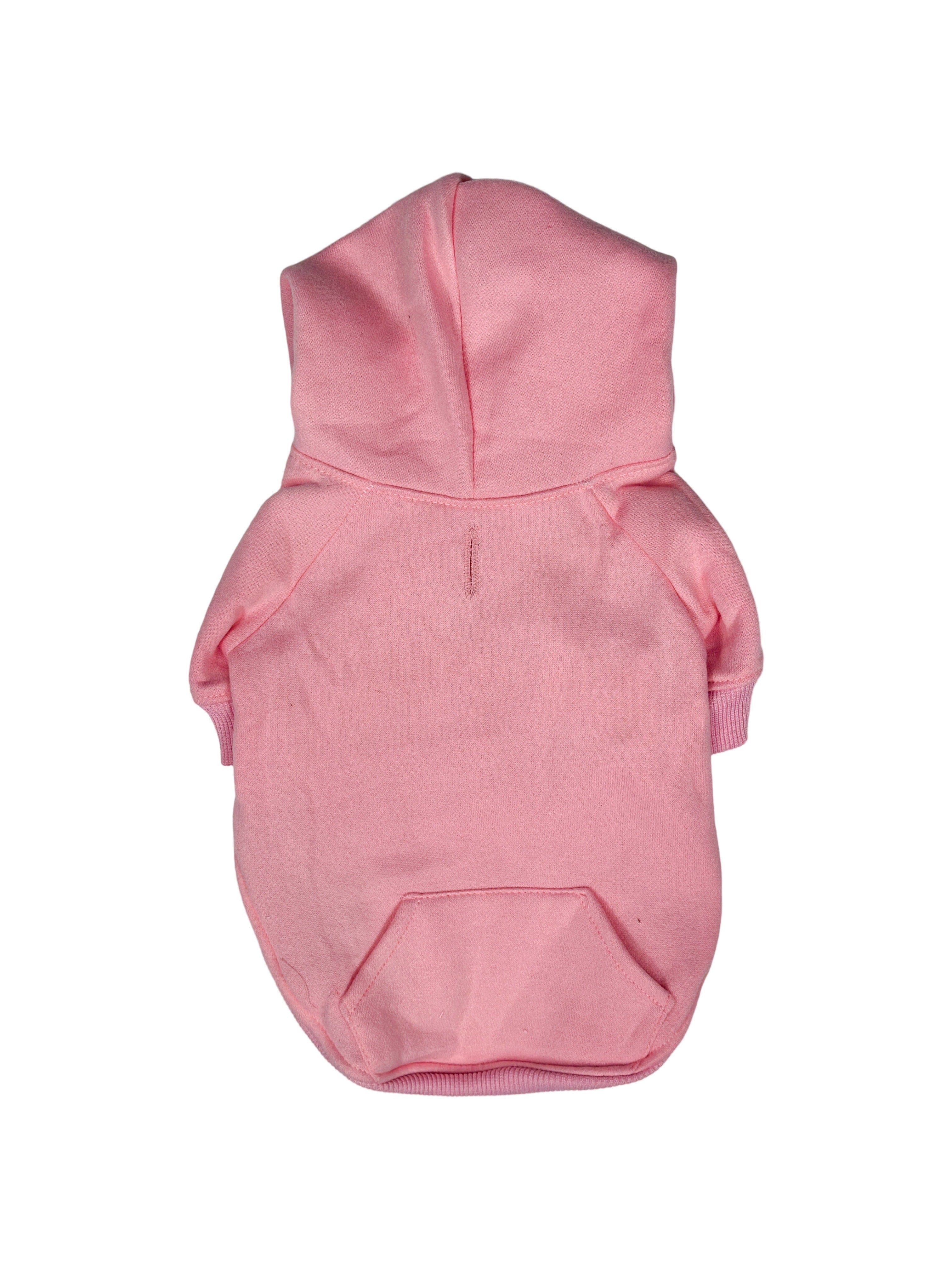 Dog Hoodie Baby Pink The Paw Print Boutique