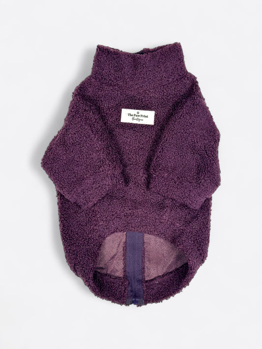 The Plum Teddy Fleece