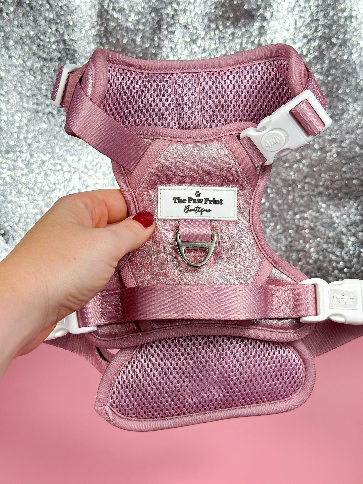 The Pink Pearl Adventure Paws Harness