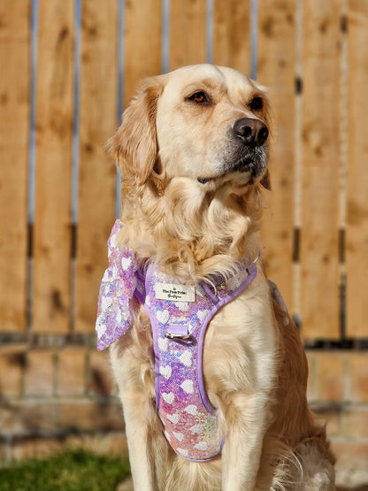 The Sassy in Sequins - Lilac Bow Tie