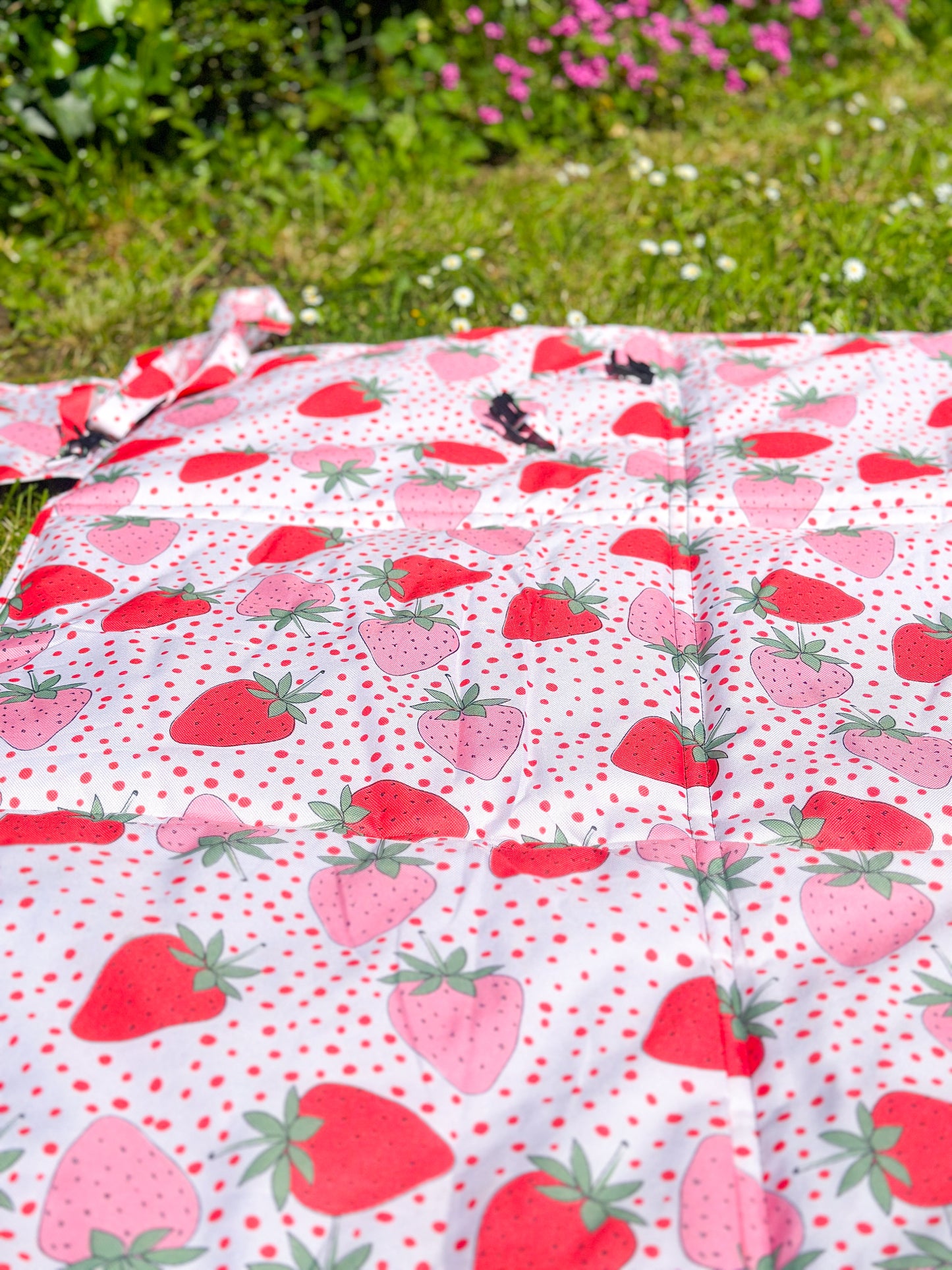 The Sweet Strawberries Picnic Mat