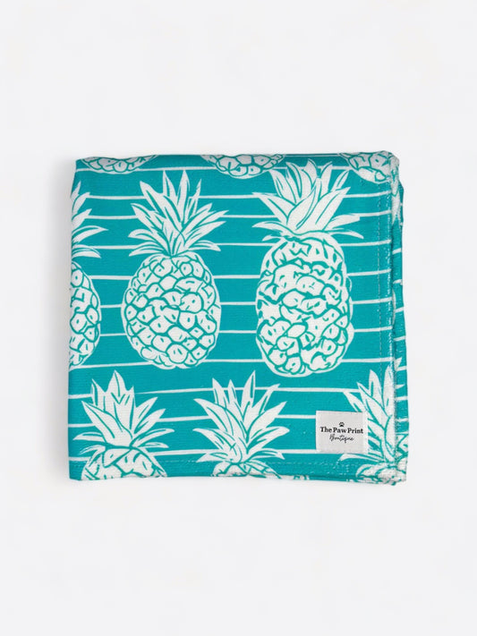 The Pineapple Pawty Beach Towel