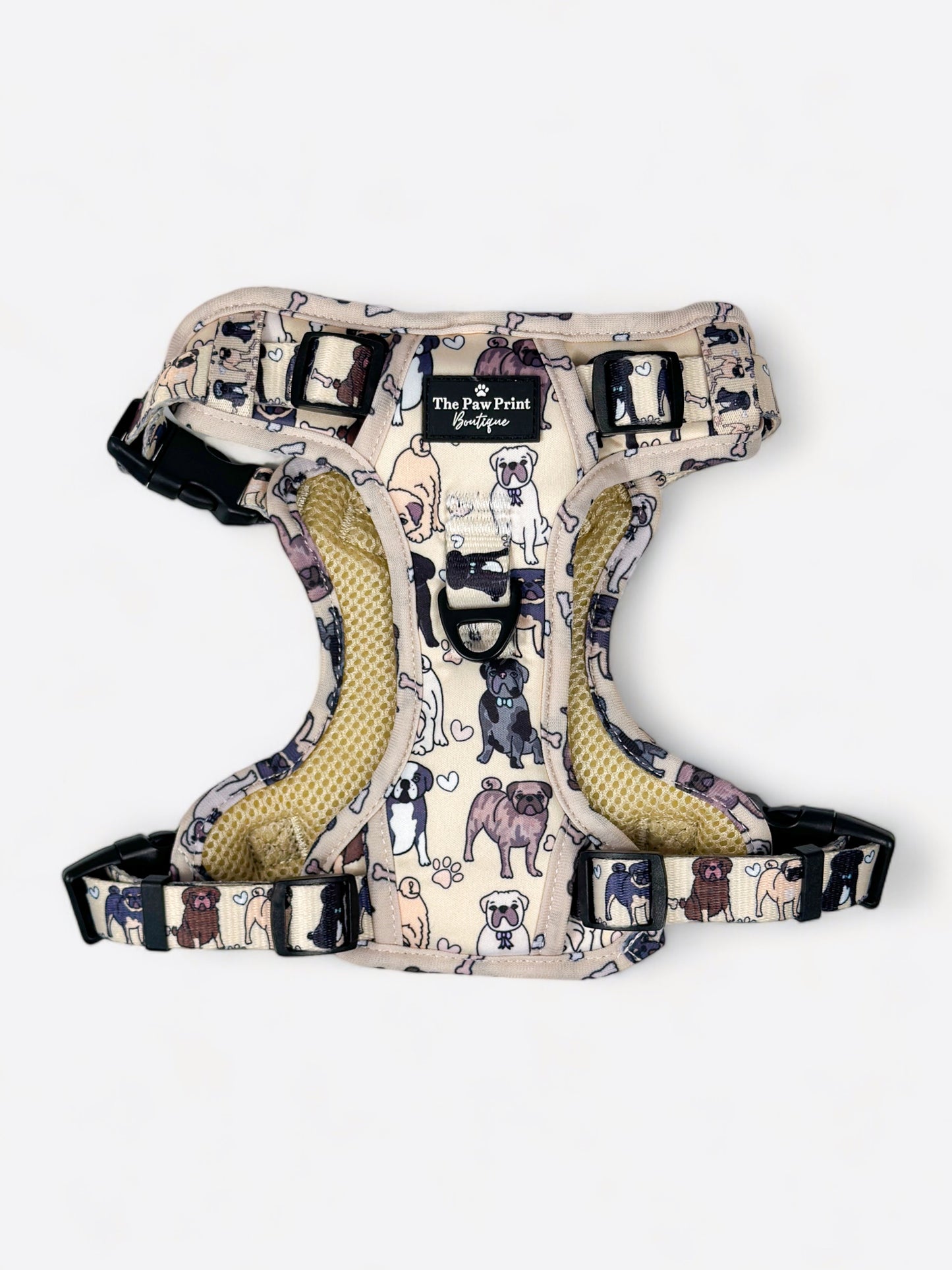 The Pug Adventure Paws Harness