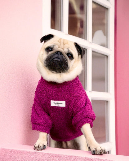 The Magenta Teddy Fleece