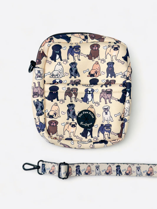 The Pug Dog Walking Bag