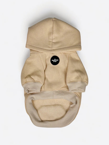 Dog Hoodie - Beige