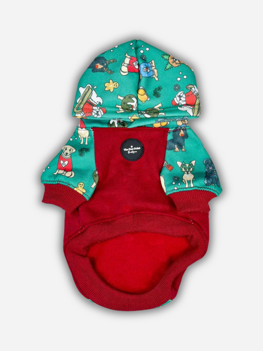 The Santa Paws Dog Hoodie