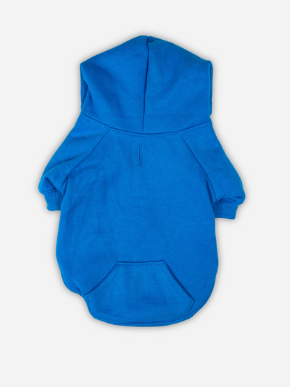 Dog Hoodie - Cobalt Blue