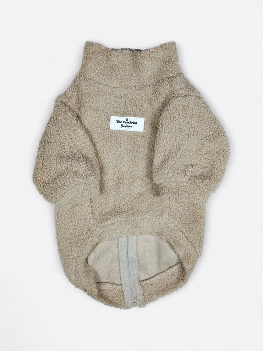 The Beige Teddy Fleece