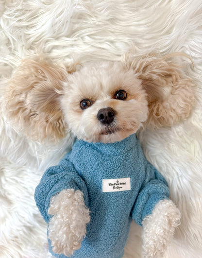 The Sky Blue Teddy Fleece