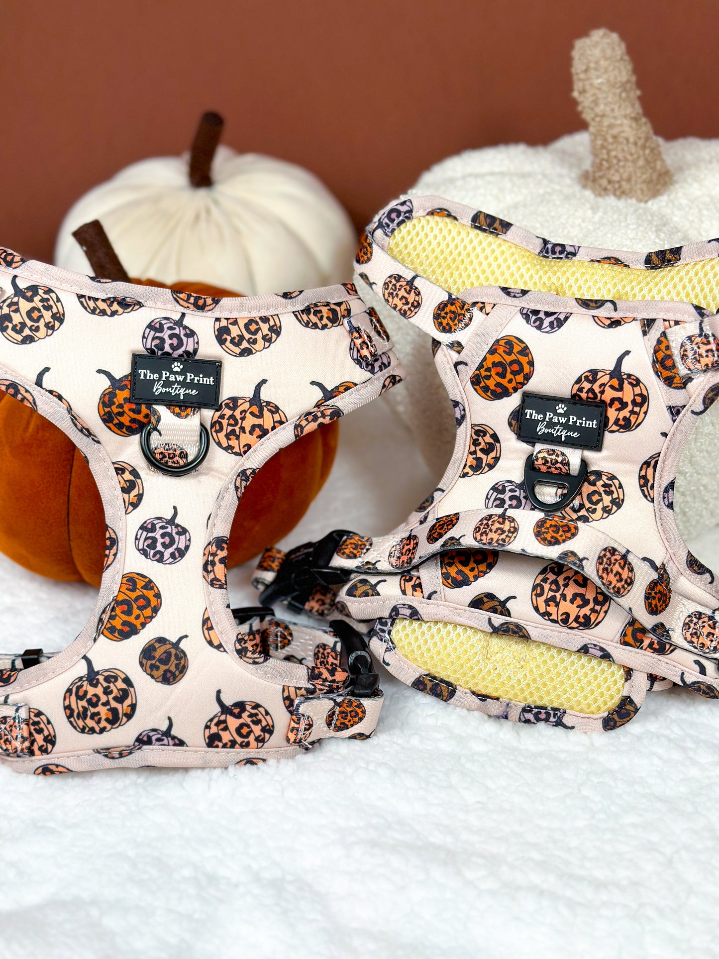 The Leopawrd Pupkins Adjustable Harness