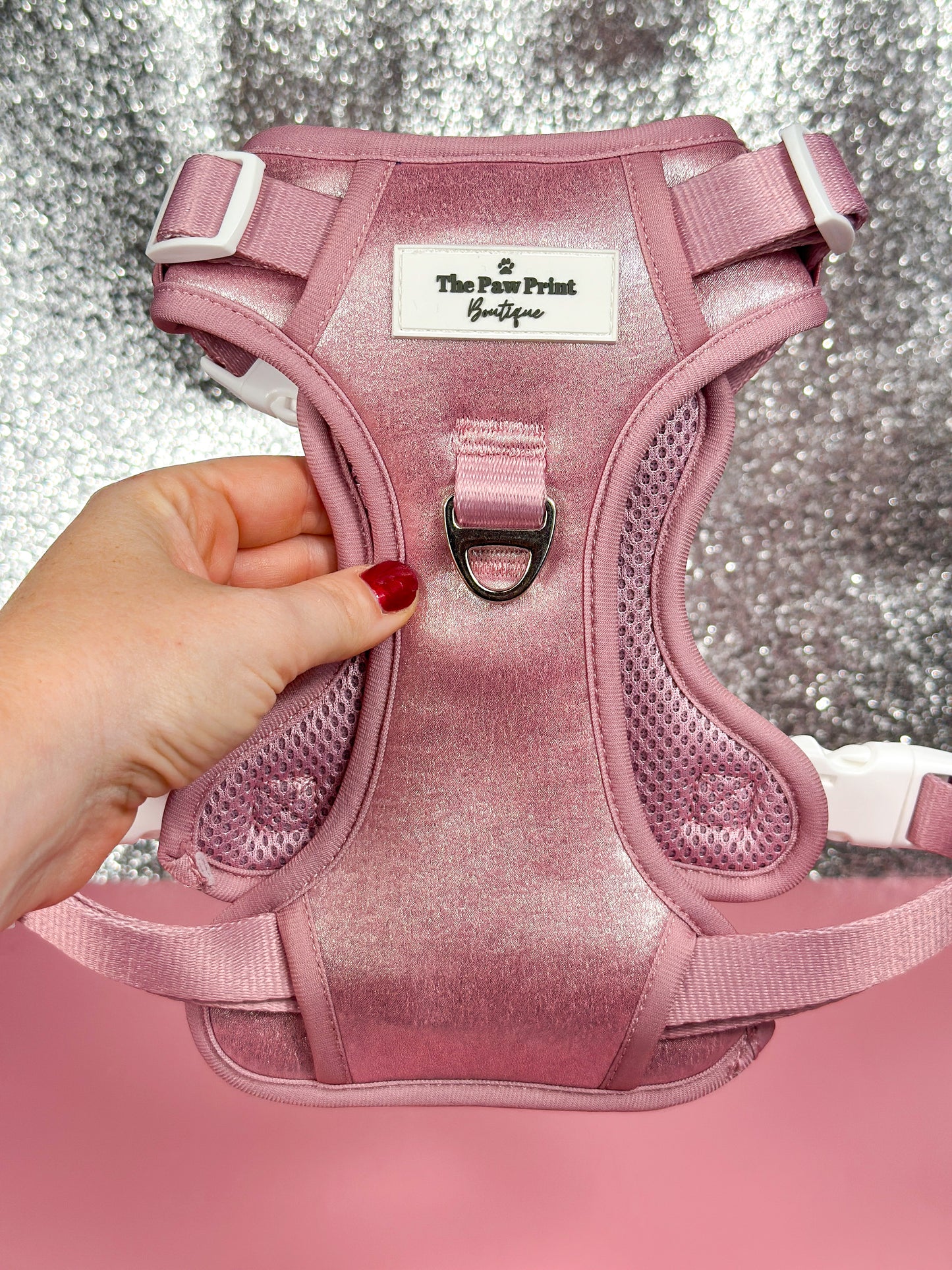 The Pink Pearl Adventure Paws Harness