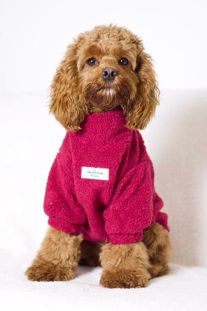 The Magenta Teddy Fleece