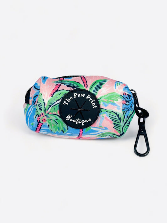 The Palm Tree Paradise Poo Bag Holder