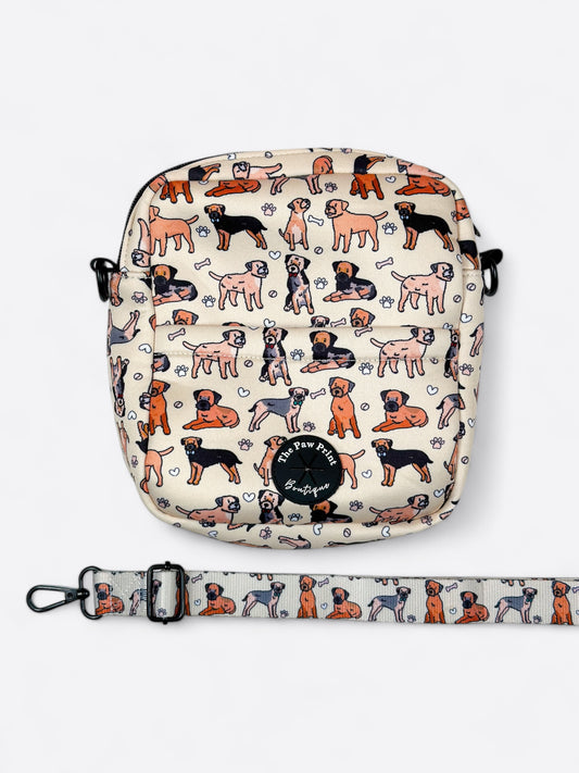 The Border Terrier Dog Walking Bag