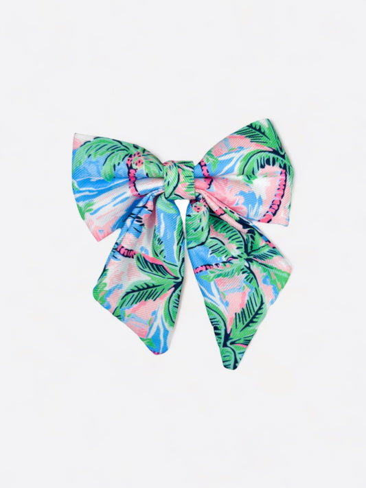 The Palm Tree Paradise Bow Tie