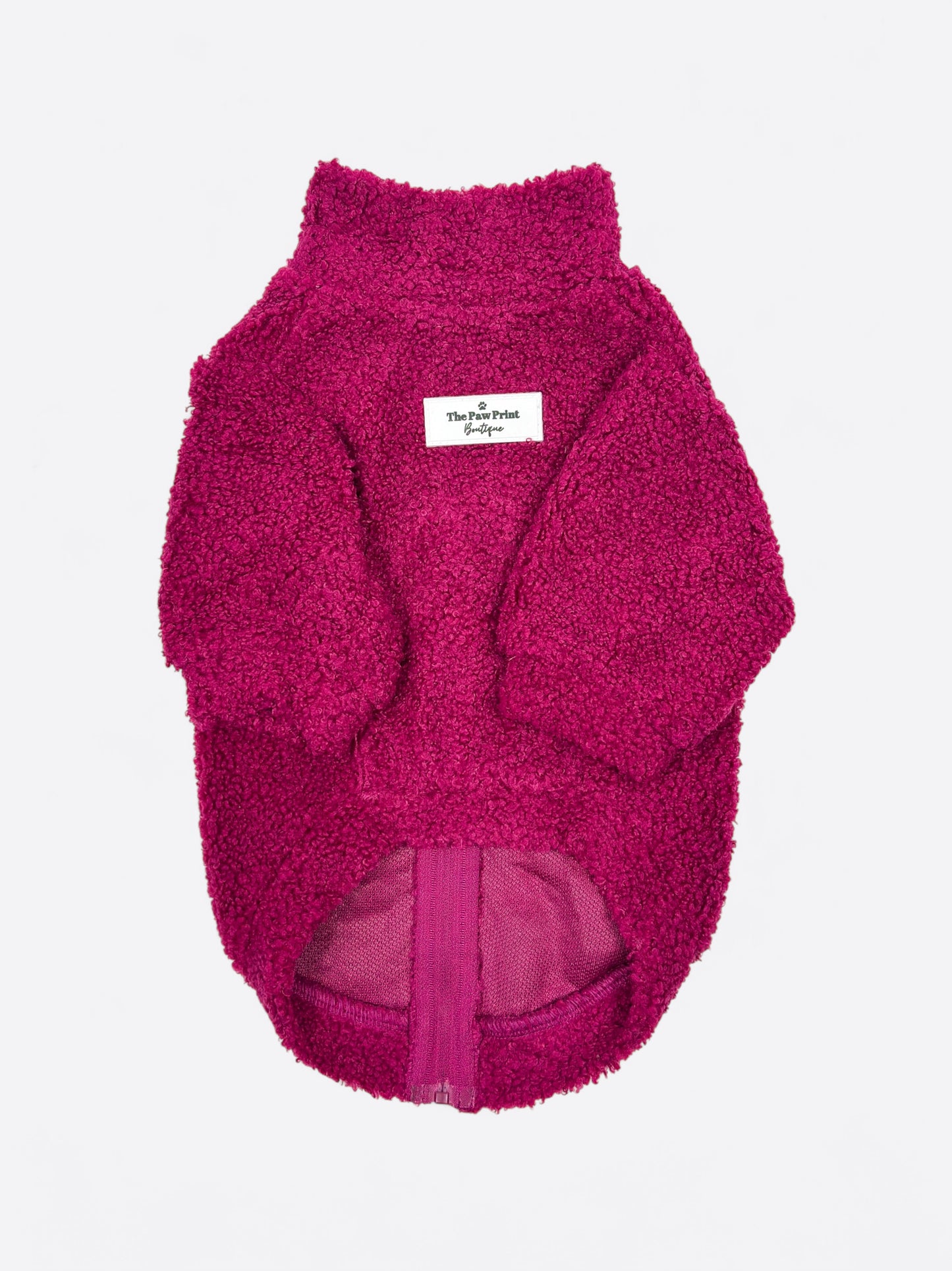 The Magenta Teddy Fleece