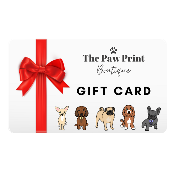 The Paw Print Boutique Gift Card