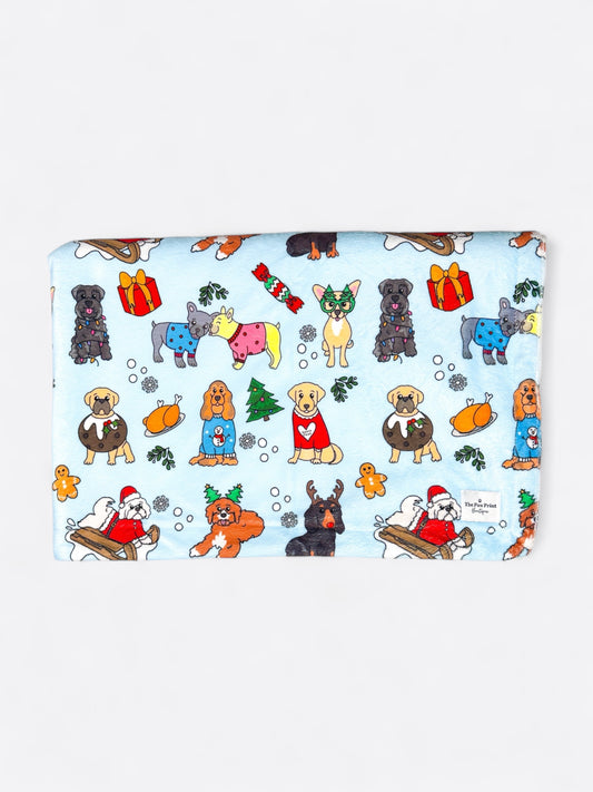 The Santa Paws Dog Blanket