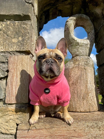 Dog Hoodie - Hot Pink