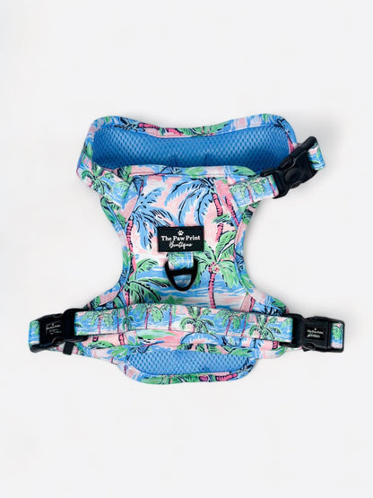 The Palm Tree Paradise Adventure Paws Harness