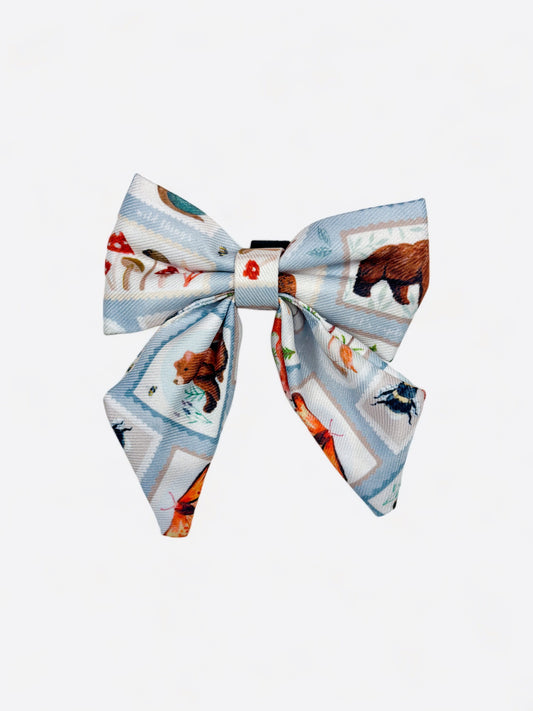 The Woodland Stamps Bow Tie