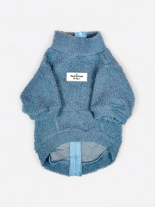 The Dusky Blue Teddy Fleece