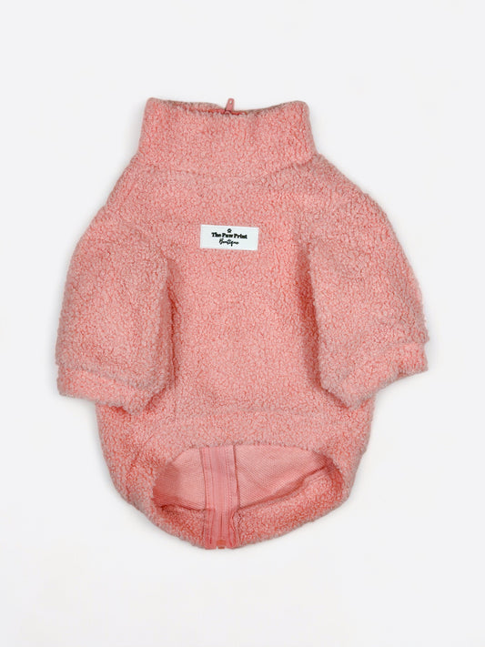 The Baby Pink Teddy Fleece